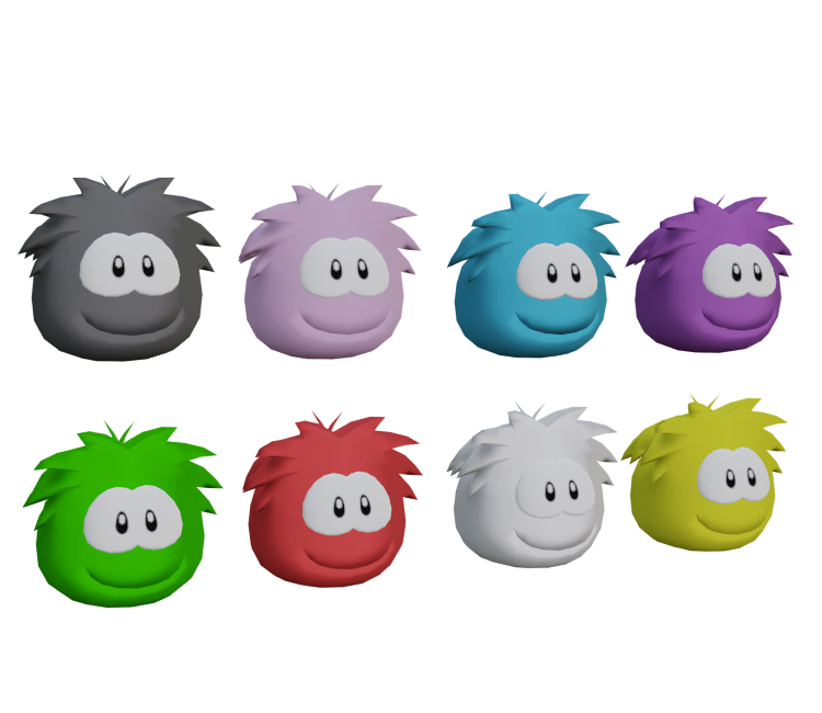 club penguin puffle 3D Models to Print - yeggi