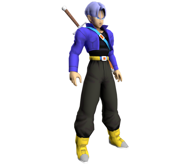 GameCube - Dragon Ball Z: Budokai - Trunks (Armor, Ultra Super Saiyan) -  The Models Resource