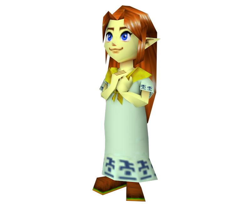 Nintendo 64 - The Legend of Zelda: Ocarina of Time - Malon (Adult) - The  Models Resource