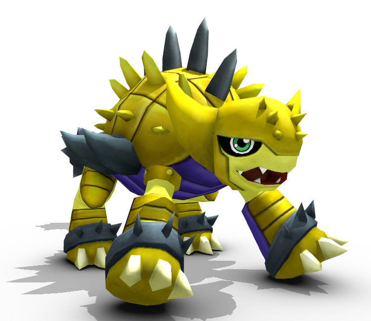 PC / Computer - Digimon Masters - Ankylomon - The Models Resource