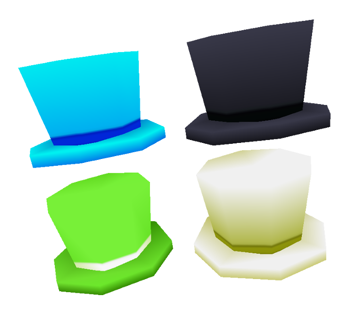 Blue Top Hat - Roblox