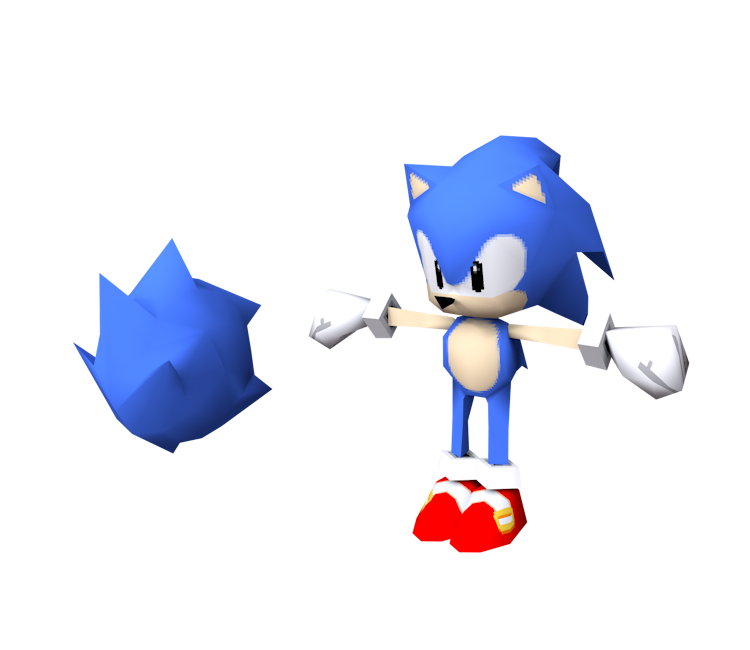 Dreamcast - Sonic Adventure - Sonic the Hedgehog - The Models Resource