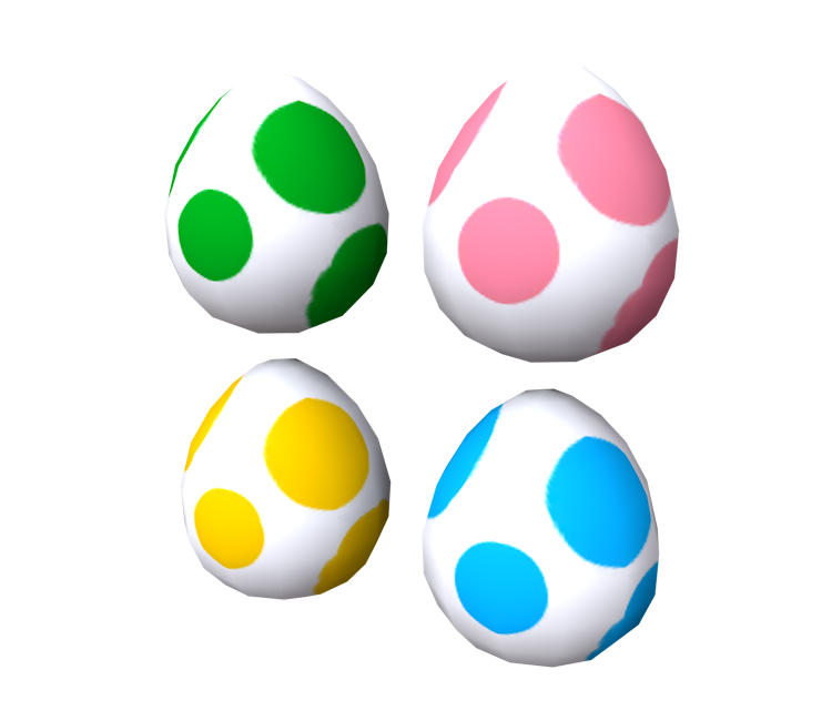 GameCube - Super Mario Sunshine - Yoshi Egg - The Models Resource