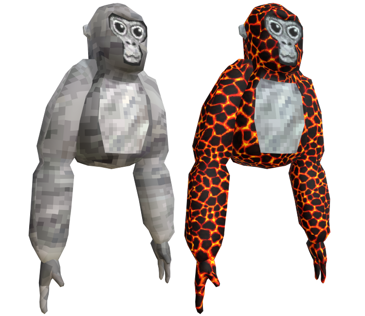 gorilla tag but it has more longer arms - Download Free 3D model