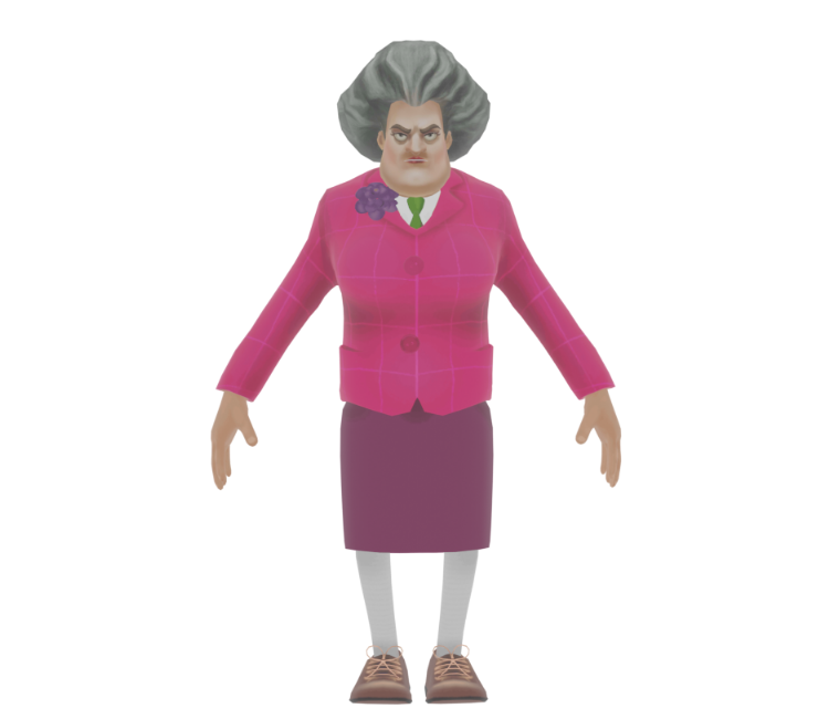 Mobile - Scary Teacher 3D - Miss T - The Models Resource