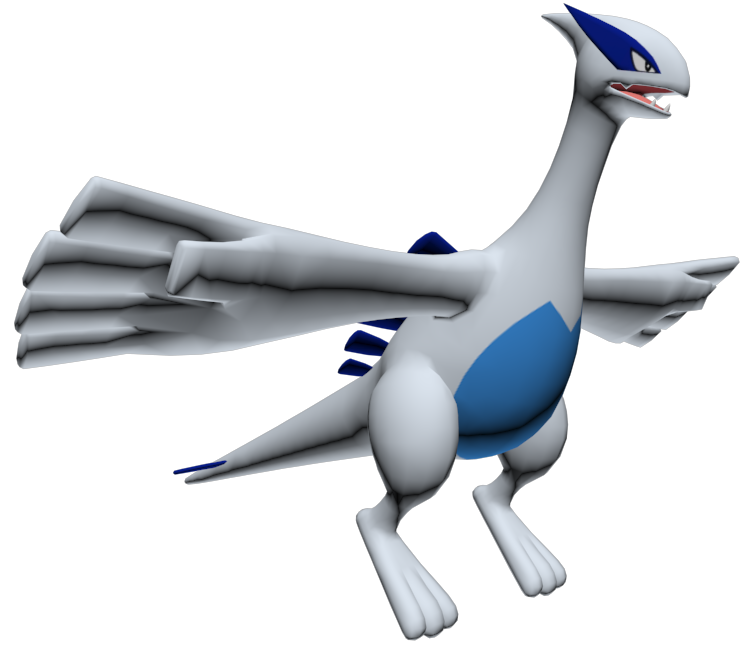 3DS - Pokémon X / Y - #249 Lugia - The Models Resource