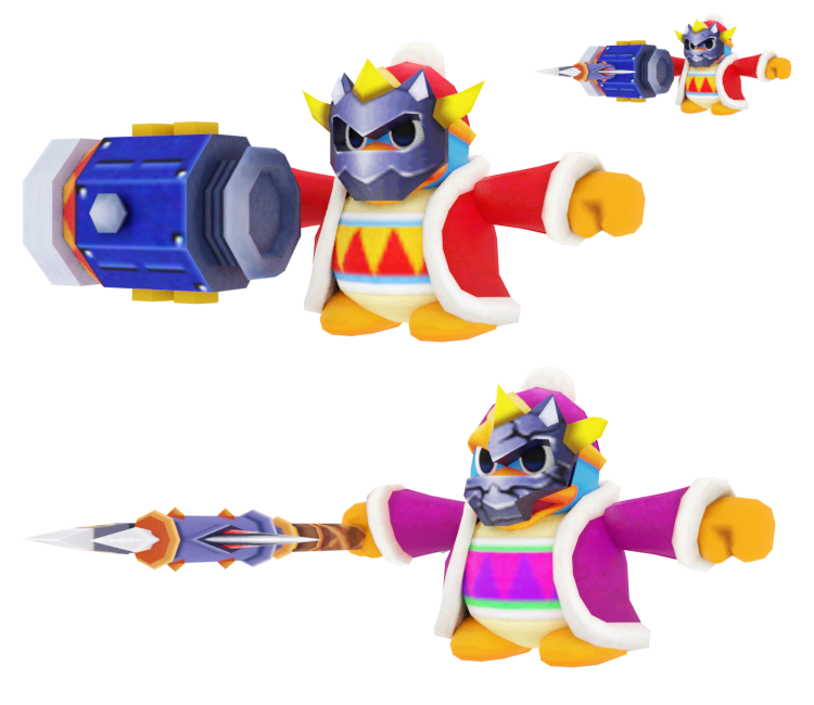3DS - Kirby: Triple Deluxe - Masked Dedede - The Models Resource