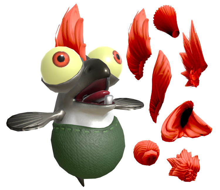 Nintendo Switch - Splatoon 3 - Little Buddy (Smallfry) - The Models Resource Nintendo Switch - Splatoon 3 - Little Buddy (Smallfry) - The Models Resource