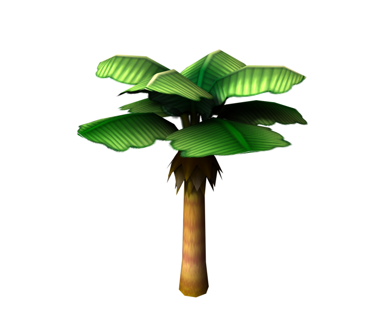 GameCube - Super Mario Sunshine - Banana Tree - The Models Resource GameCube - Super Mario Sunshine - Banana Tree - The Models Resource