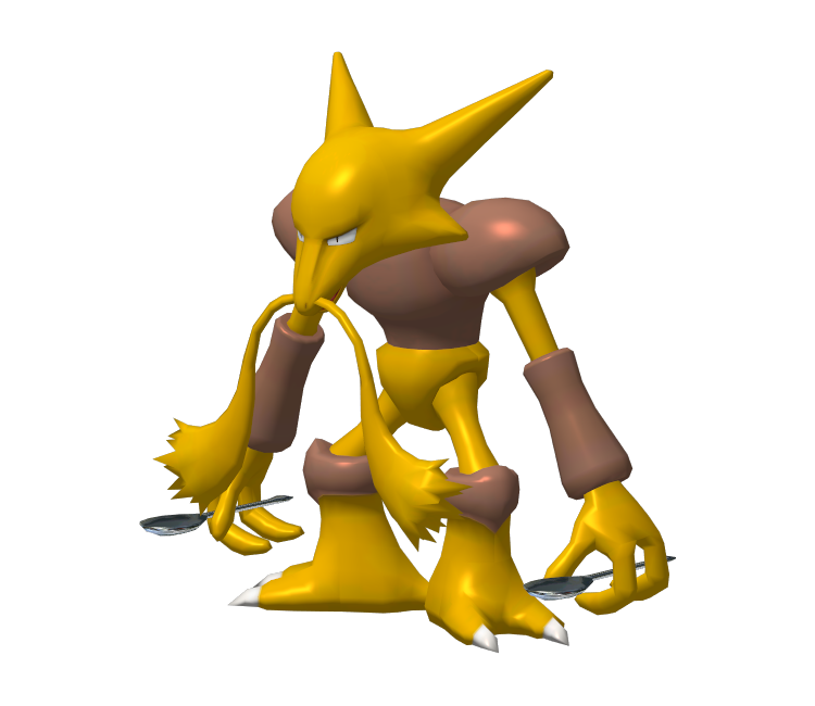 3DS - Pokédex 3D Pro - #065 Alakazam - The Models Resource