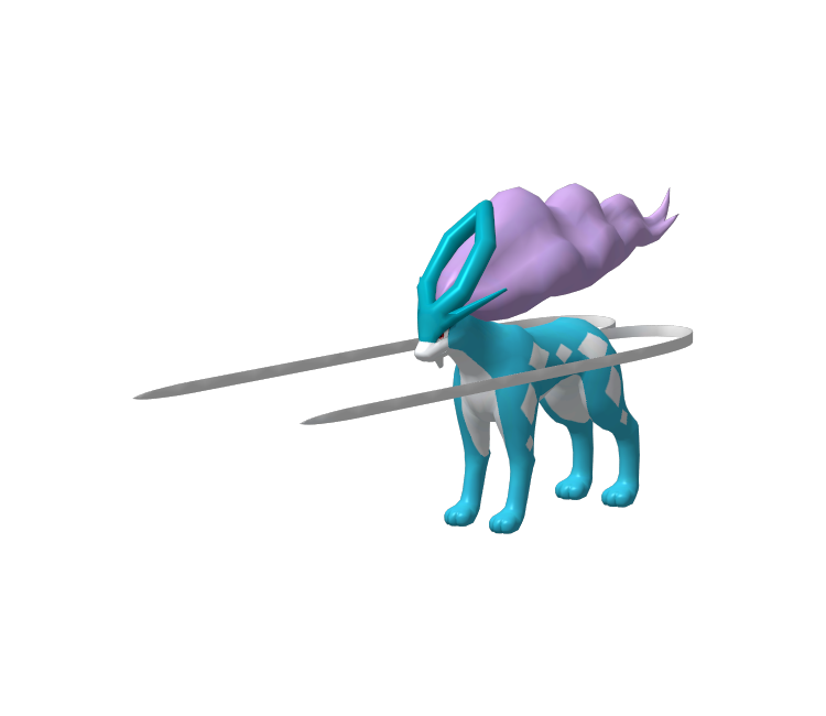 Suicune - #245 -  Pokédex