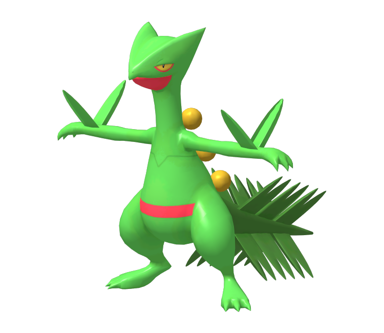 Sceptile - #254 -  Pokédex