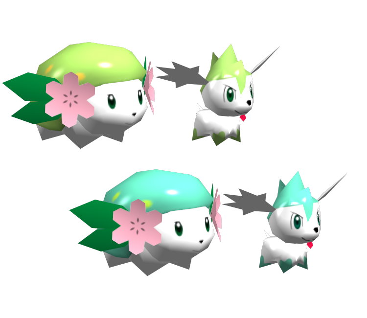 Shaymin Sky Form #492 Pokemon Figure