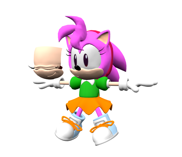 PC / Computer - Sonic Generations - Amy Rose - The Models Resource