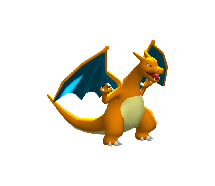 3DS - Pokémon Super Mystery Dungeon - #006 Mega Charizard X/Y - The Models  Resource