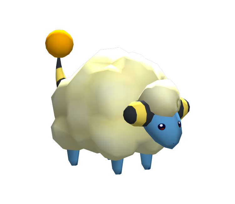 Wii - Pokémon Battle Revolution - #179 Mareep - The Models Resource