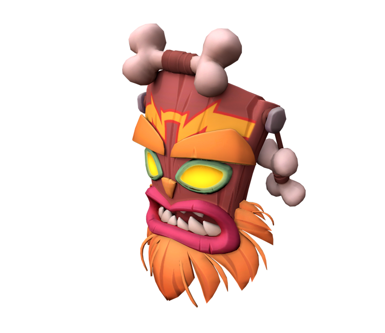 Uka Uka  Crash bandicoot, Cartoon network art, Crash bandicoot 2