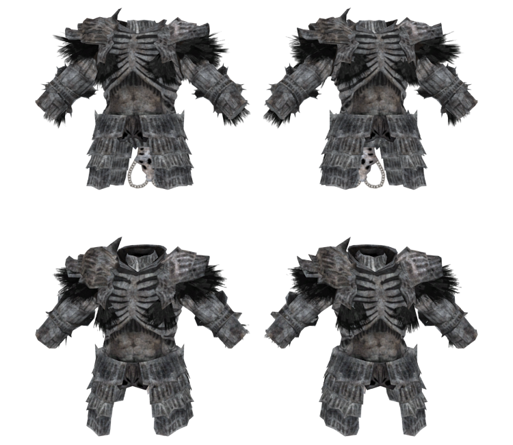 Dark Souls 2 Cut / Unused Content: 16 Cut Armor Sets 