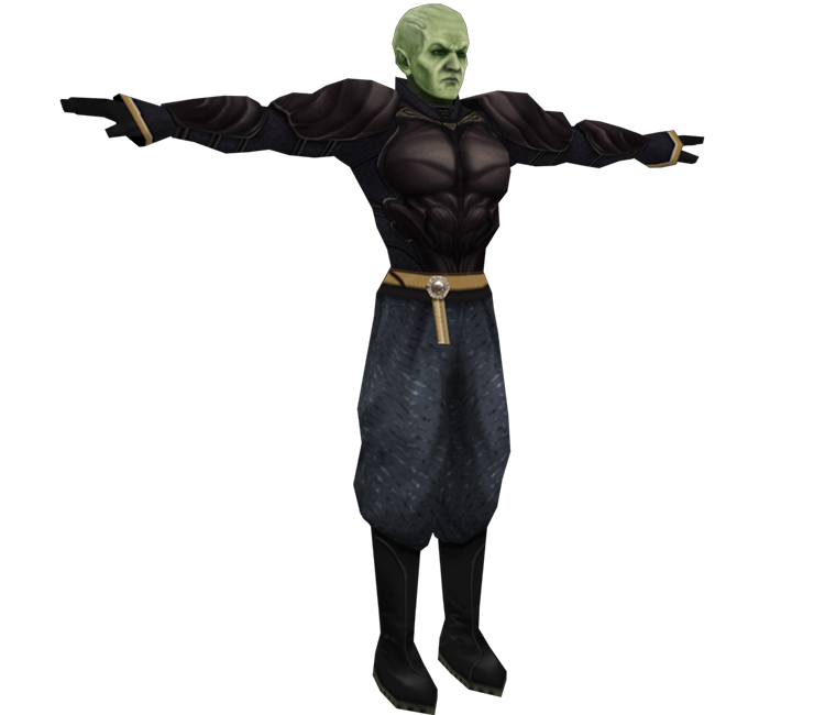 PSP - Dragon Ball Evolution - Piccolo - The Models Resource