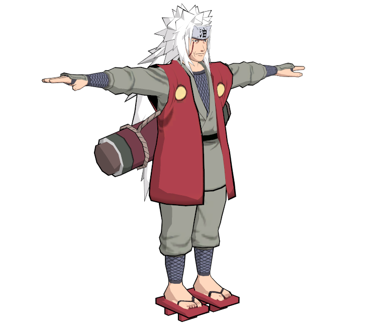 GameCube - Naruto: Gekitou Ninja Taisen! 4 - Iruka Umino - The Models  Resource