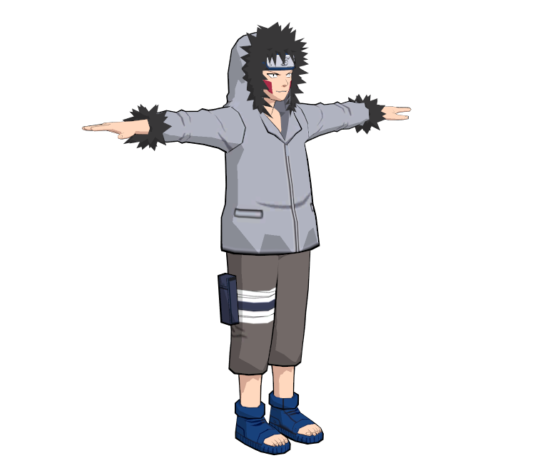 GameCube - Naruto: Gekitou Ninja Taisen! 4 - Iruka Umino - The Models  Resource