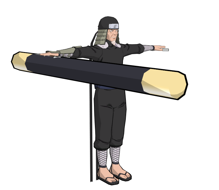 GameCube - Naruto: Gekitou Ninja Taisen! 4 - Iruka Umino - The Models  Resource