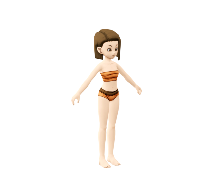 3DS - Pokémon Ultra Sun / Ultra Moon - Swimmer (Female) - The Models  Resource