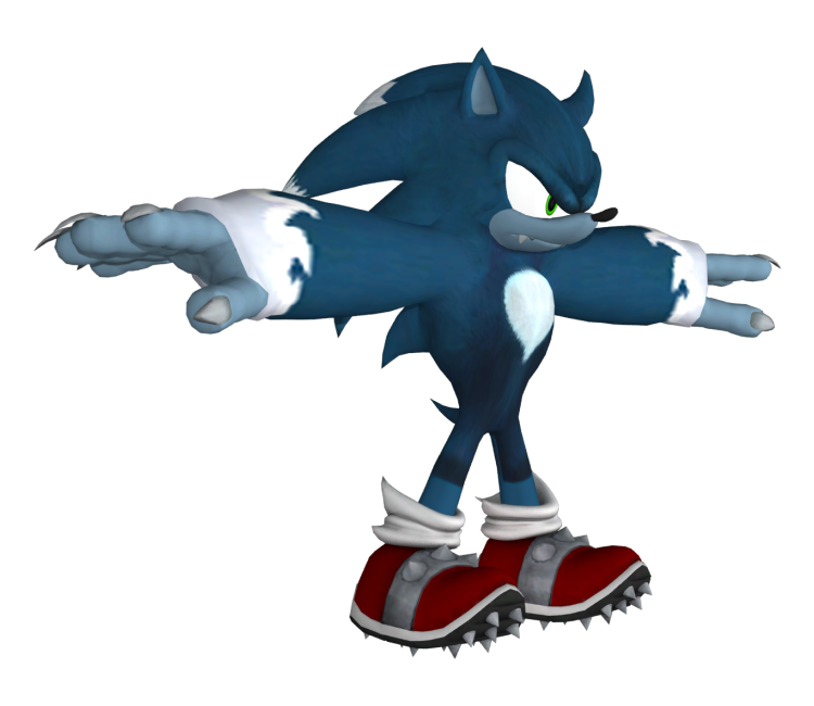 Xbox 360 - Sonic Unleashed - Super Sonic - The Models Resource