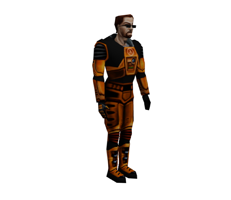 PC / Computer - Half-Life - G-Man - The Models Resource