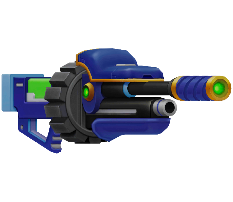 Mobile - Mega Man X DiVE - Beam Machine Gun - The Models Resource