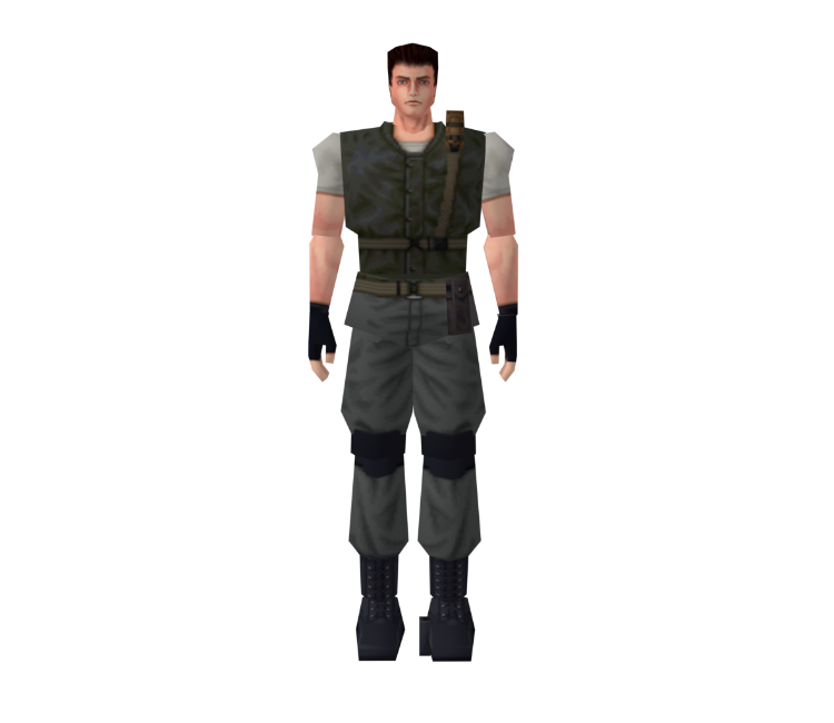 Chris Redfield | Resident Evil | PS1 Accurate | 1.8+ Minecraft Skin