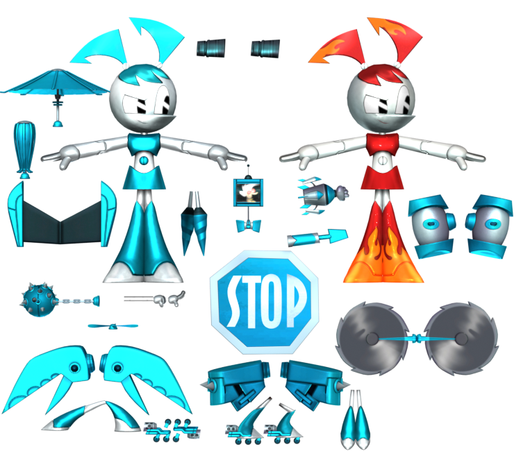 PC / Computer - Nickelodeon All-Star Brawl - Jenny Wakeman - The Models  Resource