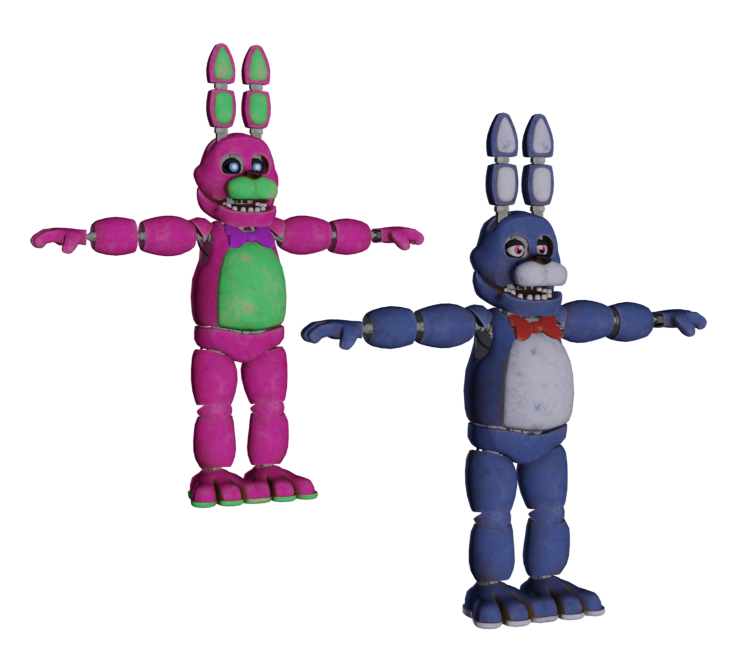 FNAF World: Blacklight Mode