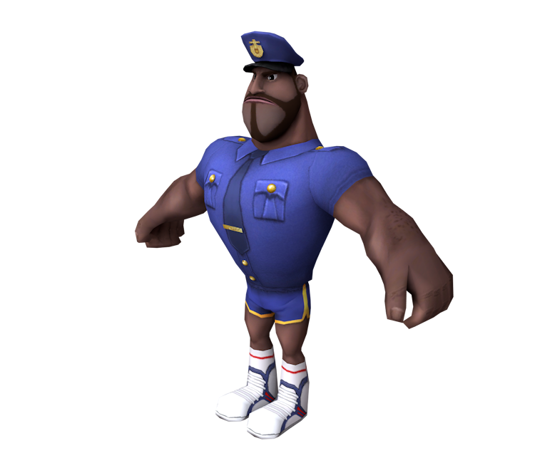 Cloudy With A Chance Of Meatballs Police Officer PC / Computer - Cloudy with a Chance of Meatballs - Officer Earl