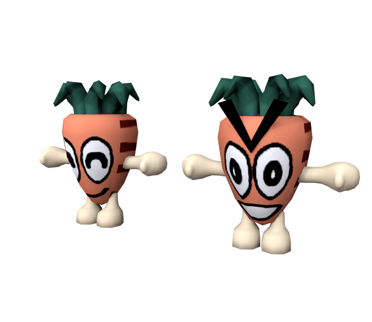 Custom / Edited Mario Customs Carrot (Super Mario Kun) The Models Resource