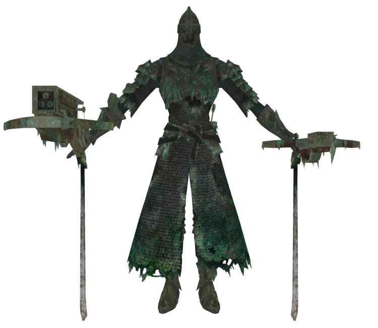 PC / Computer - Dark Souls II - Sanctum Knight - The Models Resource