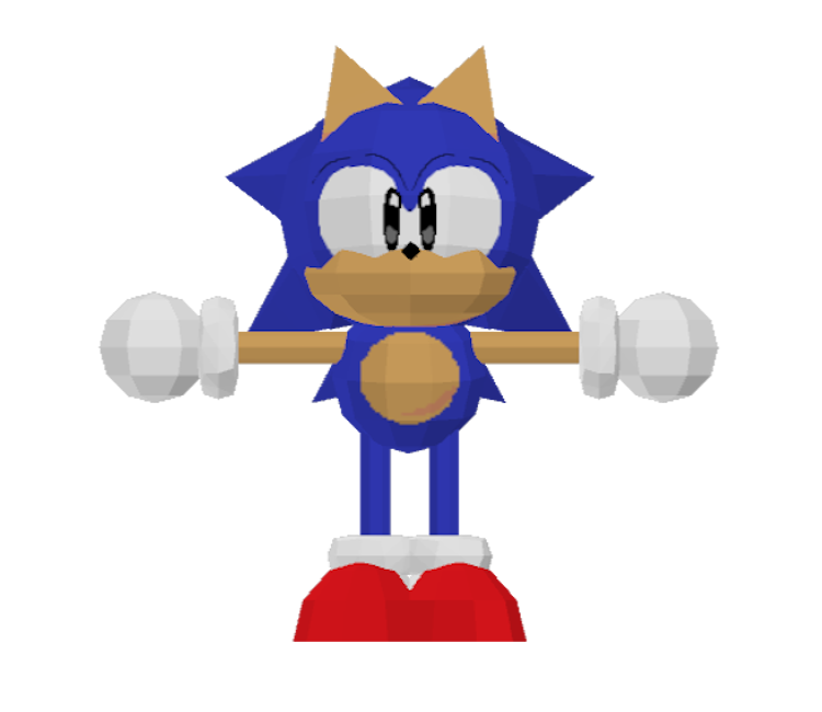 Custom / Edited - Sonic the Hedgehog Customs - Super Sonic (Sonic 1-Style)  - The Spriters Resource