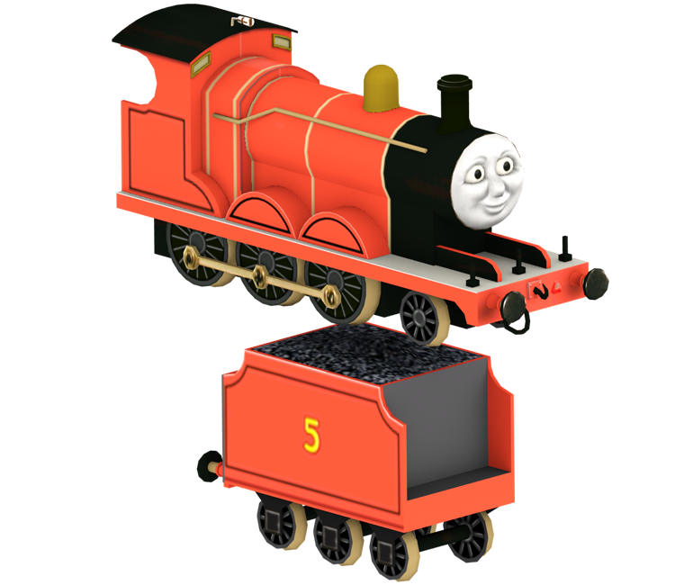 Wii - Thomas and Friends: Hero of the Rails - James The Red Engine