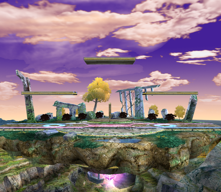 Wii Super Smash Bros Brawl Battlefield The Models Resource