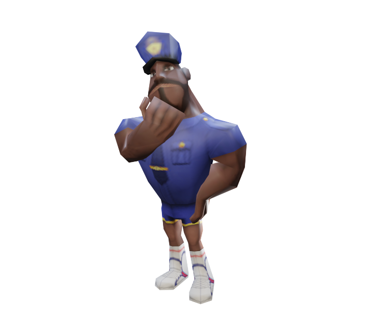Cloudy With A Chance Of Meatballs Police Officer PSP - Cloudy with a Chance of Meatballs - Officer Earl Devereaux - The