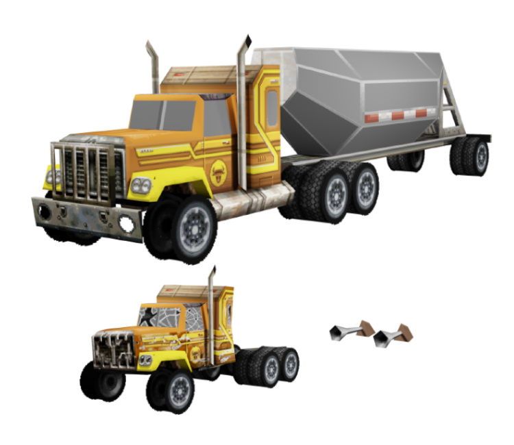 PlayStation - Vigilante 8: 2nd Offense - Livingston Truck PlayStation - Vigilante 8: 2nd Offense - Livingston Truck