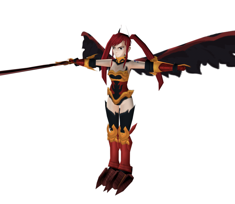 fairy tail erza fire empress armor