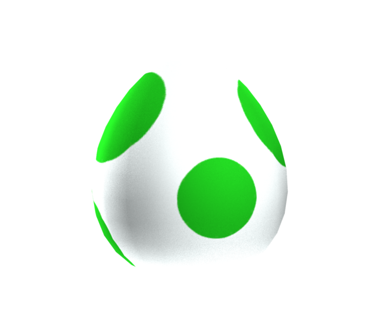 Wii - New Super Mario Bros. Wii - Yoshi Egg - The Textures Resource