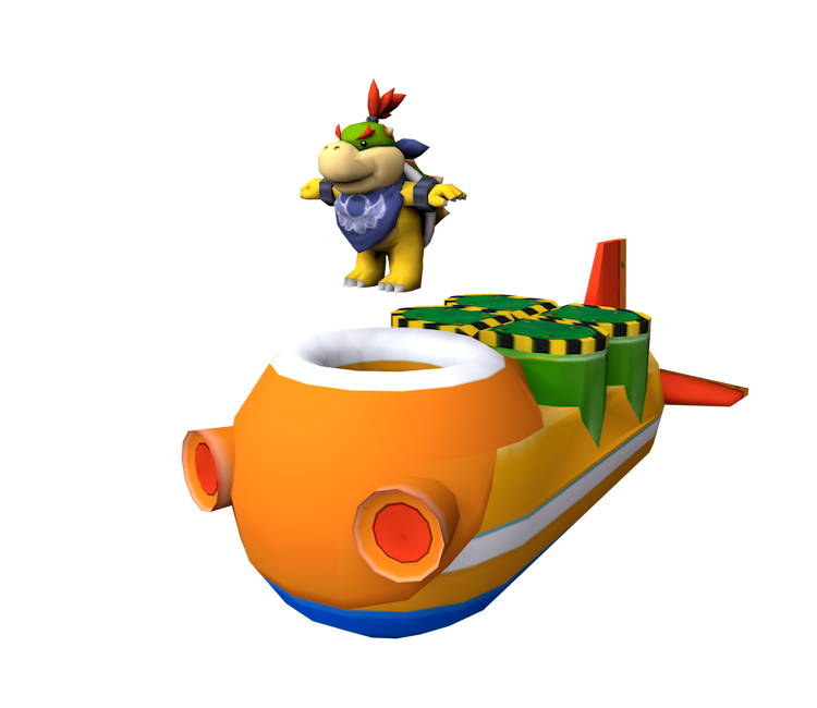 Custom / Edited - Mario Customs - Bowser Jr. (Paper Mario-Style) - The  Models Resource