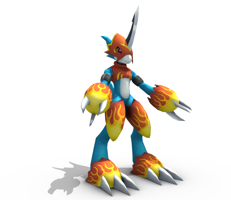 PC / Computer - Digimon Masters - Flamedramon - The Models Resource