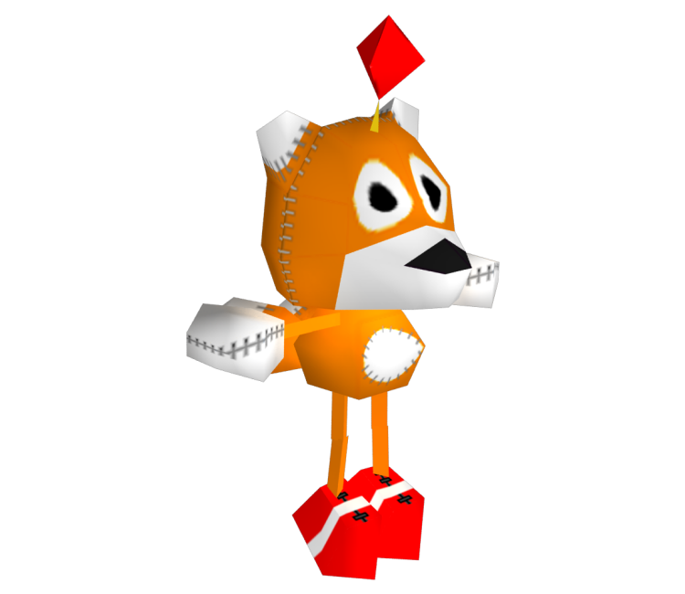 Sonic The Hedgeblog — Model comparison of Tails Doll from 'Sonic R