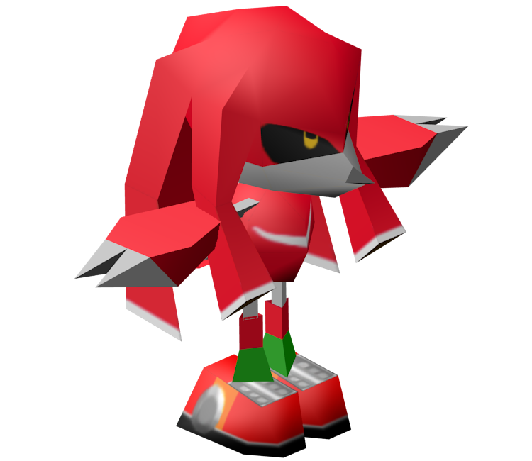 PC / Computer - Sonic R - Metal Knuckles - The Models Resource