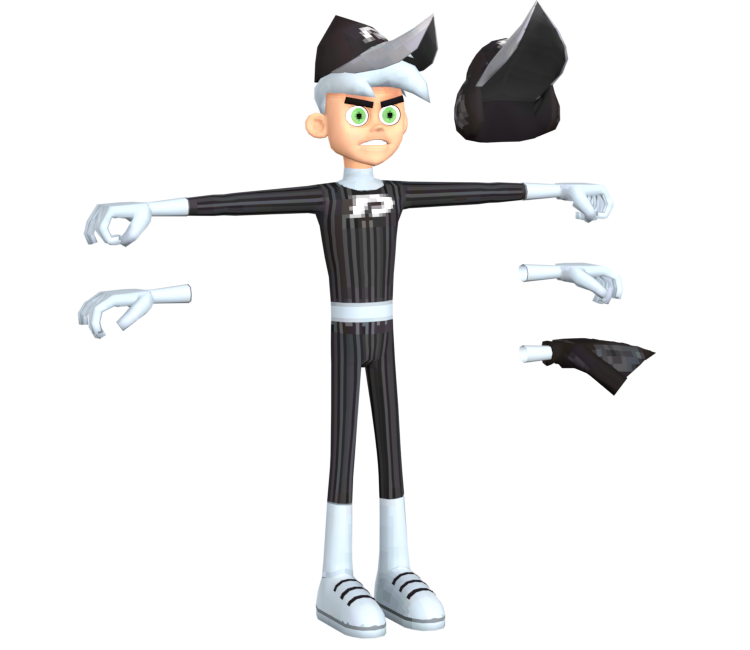 Wii - Nicktoons MLB - Danny Phantom - The Models Resource
