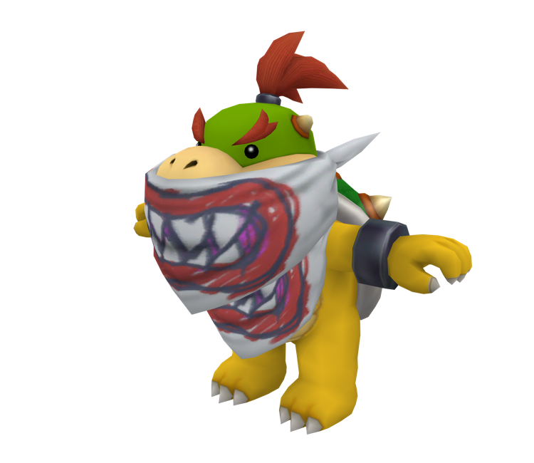 Custom / Edited - Mario Customs - Bowser Jr. (Paper Mario-Style) - The  Models Resource