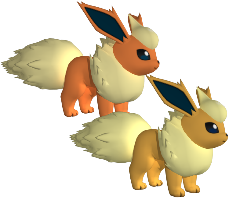 Pokémon Eevee Vaporeon Flareon Modelo 3D - TurboSquid 1993293